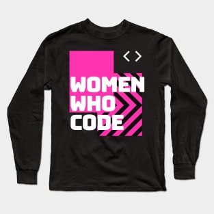 Women Who Code Long Sleeve T-Shirt